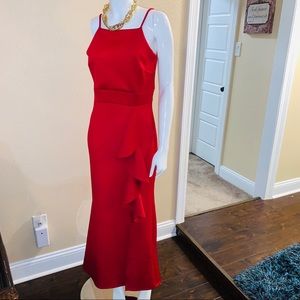Long Red Dress
